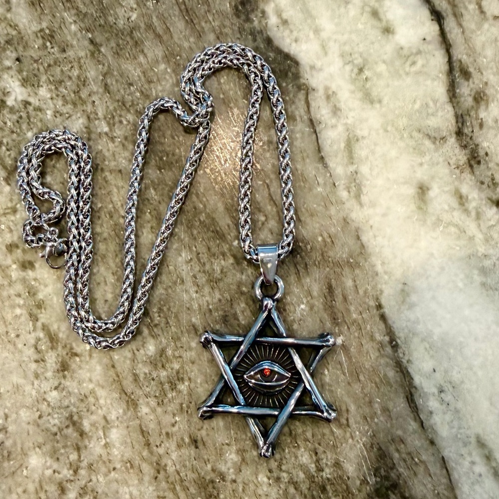 Star of David necklace